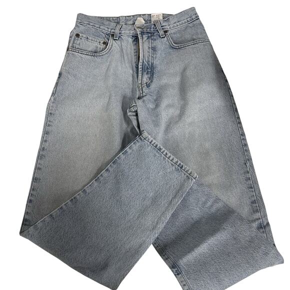 Vintage Lucky Brand Jeans Women 8 29 Blue Button Fly Dungarees Of America USA NL - Picture 1 of 6